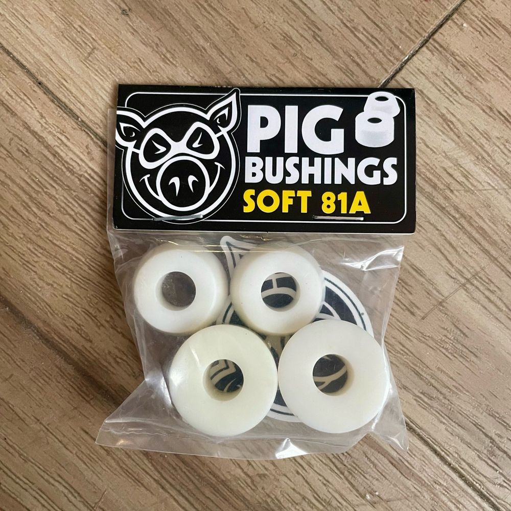 Амортизаторы Pig SOFT BUSHINGS  81A White