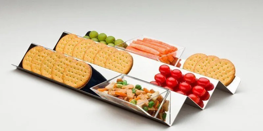 Alessi V Tray Поднос сервировочный 45 см черный EAN 8003299345977