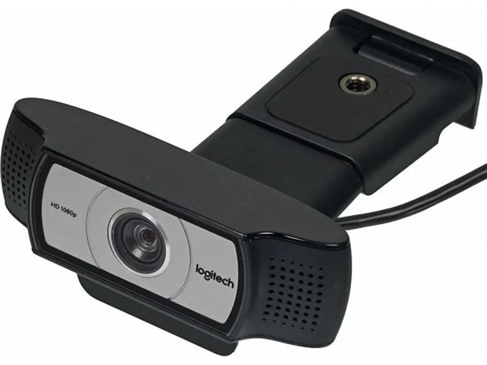 Веб-камера Logitech HD Webcam C930e черный/серебристый