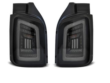 Задняя оптика SMOKE BLACK WHITE LED для VW T5 Transporter