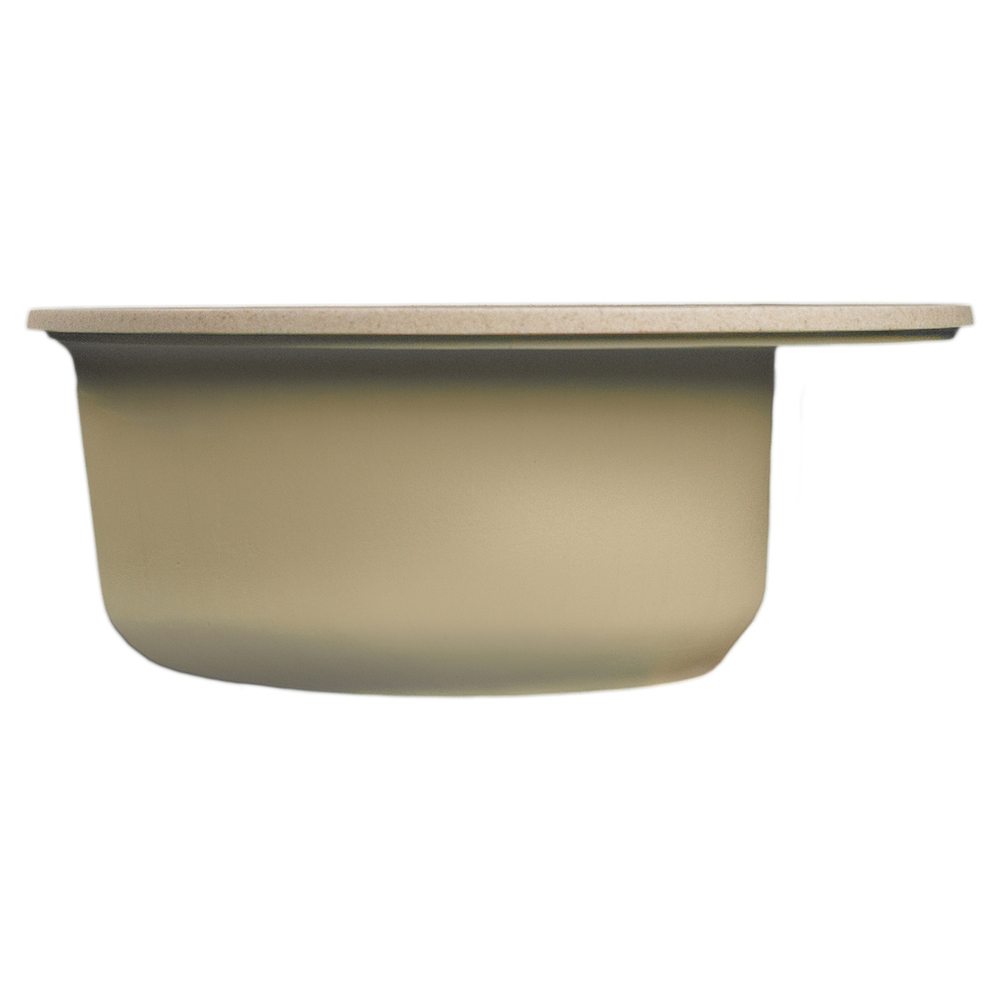 Мойкa ML-GMS102 СТАНДАРТ круглая, песочный (302), 500 мм (глуб. чаши 170)