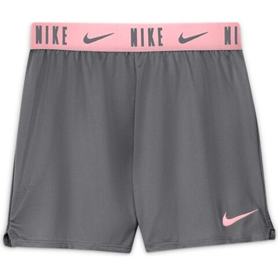 Шорты для девочки теннисные Nike Dri-Fit Trophy 6in Shorts - smoke grey/arctic punch/arctic punch