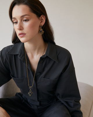 Колье/Брошь RAGNO ART DECO