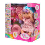 Пупс функциональный с аксесс., коробка W322006B2