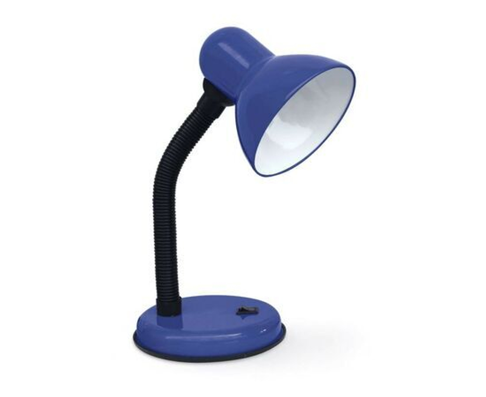 Светильник настольный под лампу на основании + струбцина СНО-15М, 60W, E27, Синий, ASD/inHome 5840