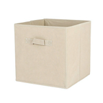 Короб-кубик для хранения "Uno", Д300 Ш300 В300, бежевый