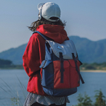 ACROSS Polyester Backpack Laptop Bag Regular Unisex Multicolor