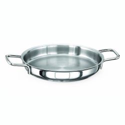 Сковорода для подачи 17 см h3,5 см круглая нерж. 2 ручки KAPP