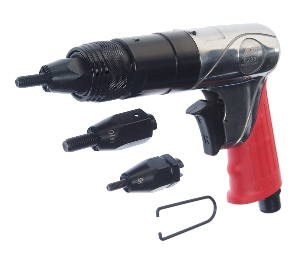 Заклепочник пневматический резьбовой размер заклепок: М6; М8; М10 JTC