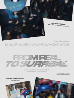 Альбом HIGHLIGHT - FROM REAL TO SURREAL 6th Mini Album PHOTO BOOK RANDOM Version