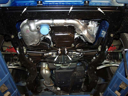 Защита картера и КПП Sheriff для Subaru Impreza II 1998-2002 арт.22.0371