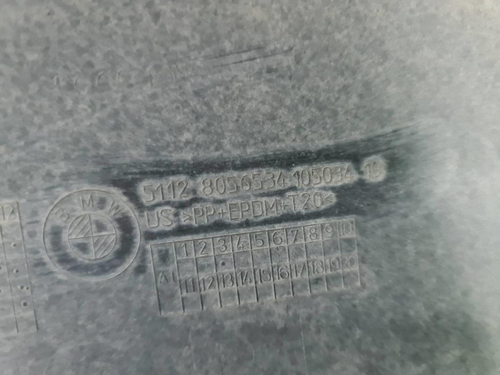 Бампер задний BMW X6 F16 (2014-2020) M-paket