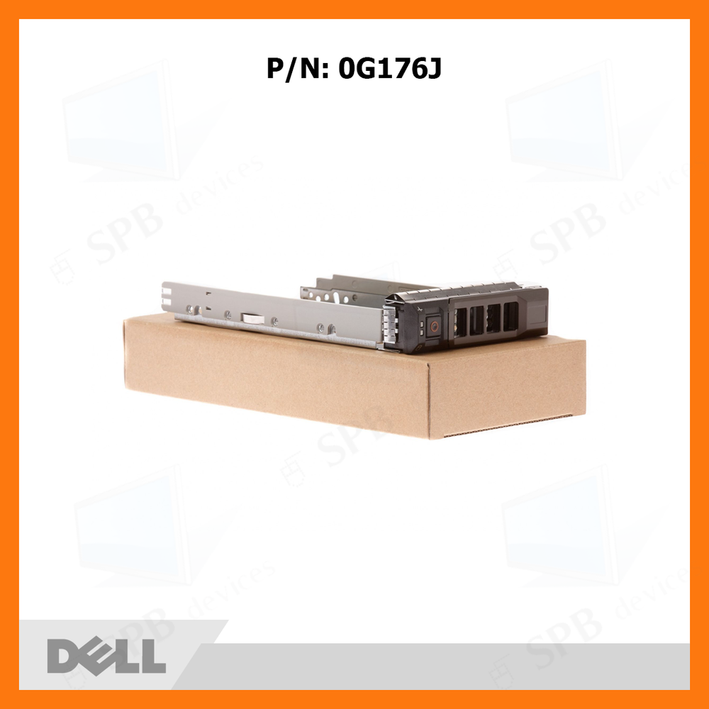 Салазки DELL 2.5 SATA SAS Tray Caddy G176J , для серверов DELL PowerEdge R и Т , PowerVault M , KG7NR , WX387 (P/n: 0G176J )