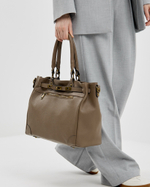 Сумка 912 03 тауп темный