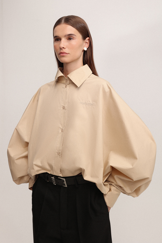 Рубашка О-силуэта