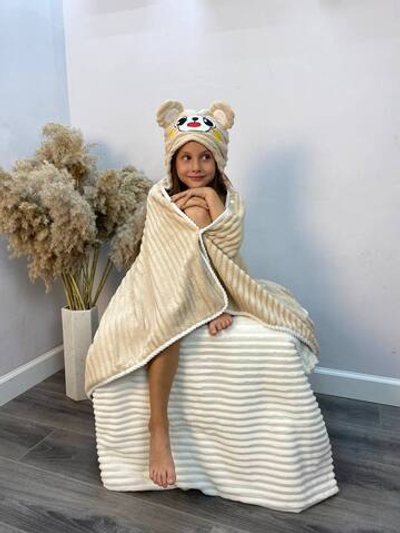 Пончо детское микрофибра (151)