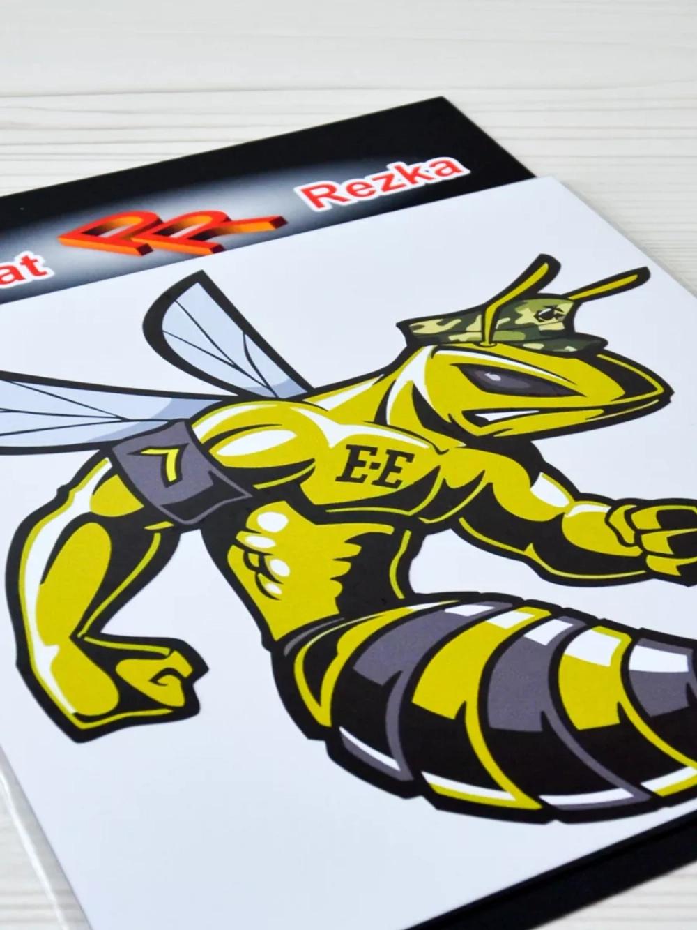 Наклейка - Шершень качок