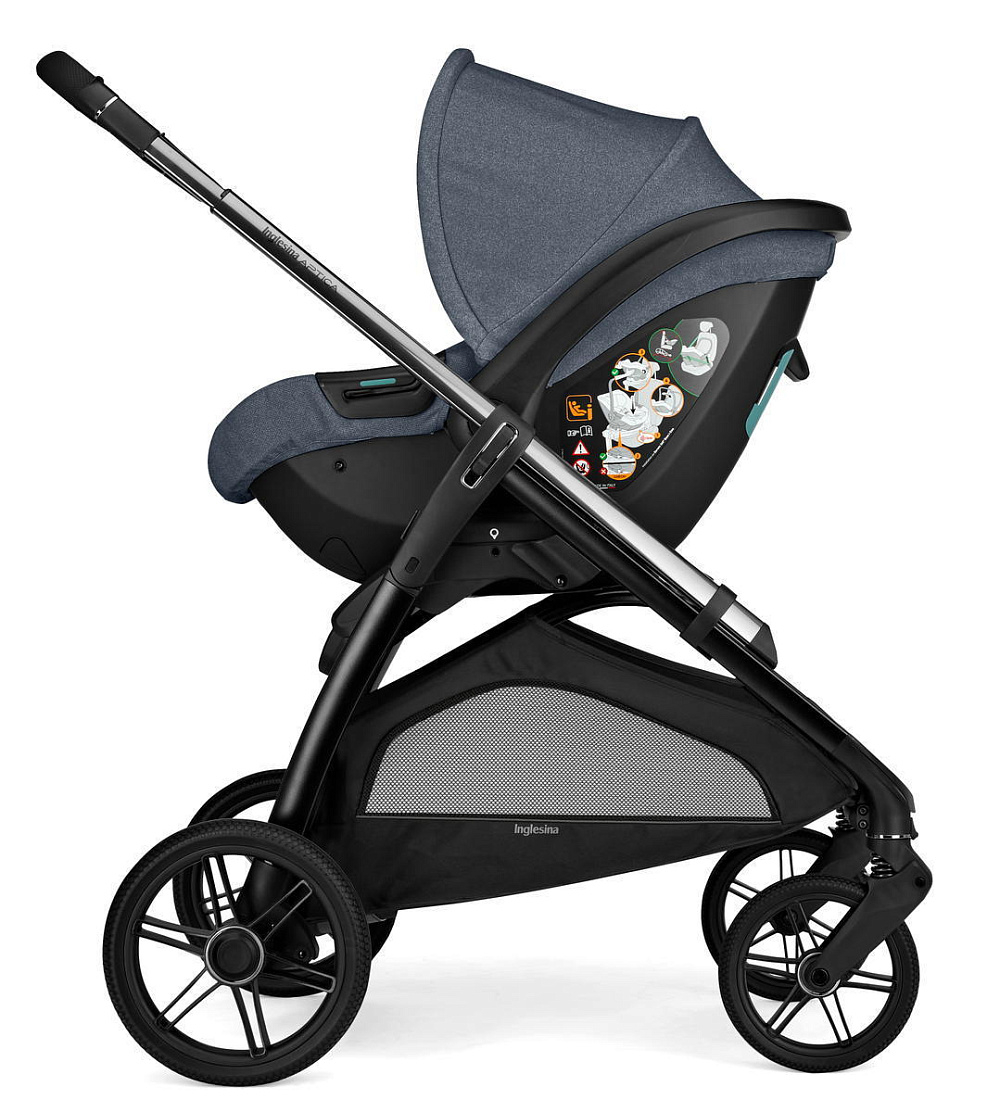 Коляска Inglesina Aptica Darwin i-Size System Quattro 4 в 1 2025 Resort Blue