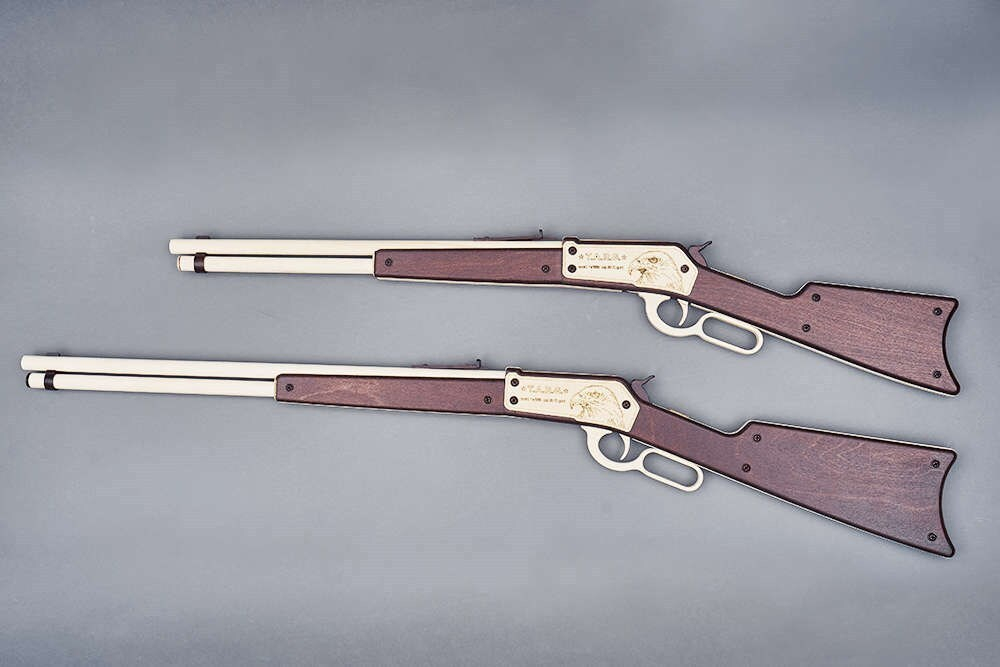 Винчестер Rebel от TARG - деревянный конструктор, сборная модель, 3d пазл