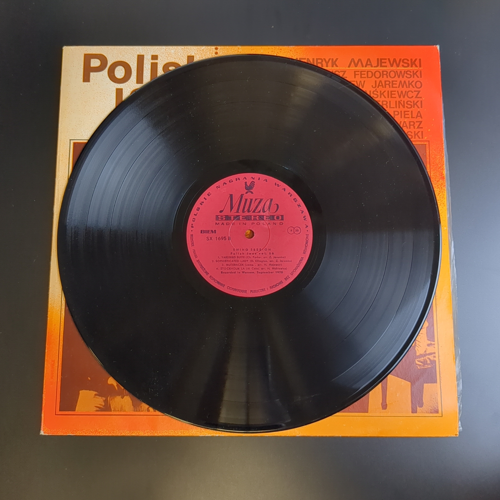 LP Swing Session - Polish Jazz Vol. 56. Джаз. Виниловая пластинка 12 дюймов. Польша.
