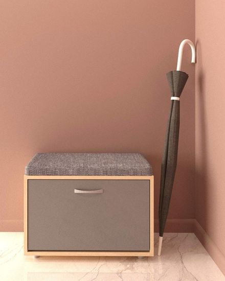 дуб выбеленный / вулканический серый / Savana Plus Ash