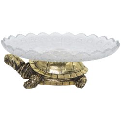 Фруктовница-конфетница Черепаха - 7 Бронза