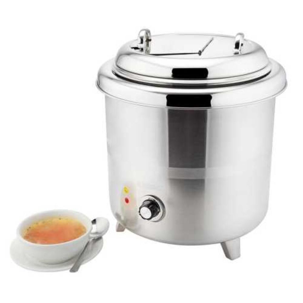 Мармит суповой 10 л электрический 220V 380W нерж. 36*,5*36,5*43 см Steel SUNNEX