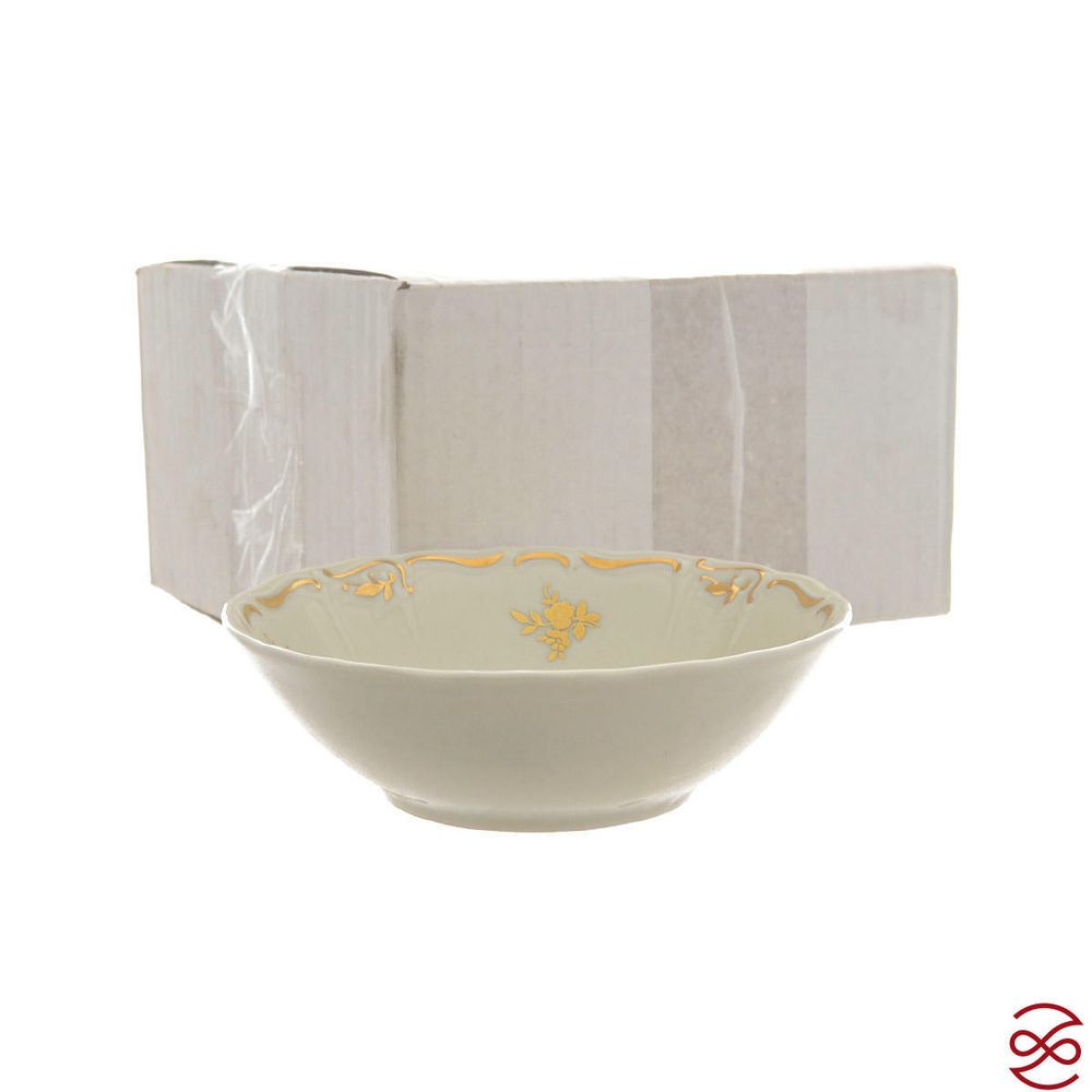 Набор салатников Thun Мария Луиза Ivory 13см (6 шт)