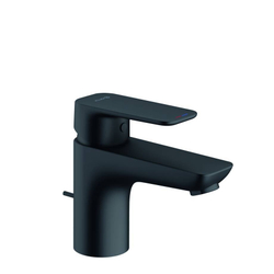 Смеситель для раковины Kludi Pure&Style 75 однорычажный c донным клапаном, черный матовый (403823975)