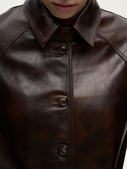 Кожаное пальто Маргарет