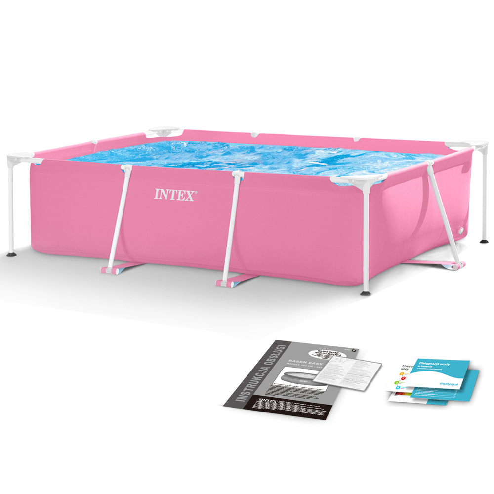 Каркасный бассейн Intex Rectangular Frame 220х150х60 см (28266)