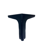 НОЖКА (1-1) УГЛОВАЯ ЧЕРНАЯ 15 СМ