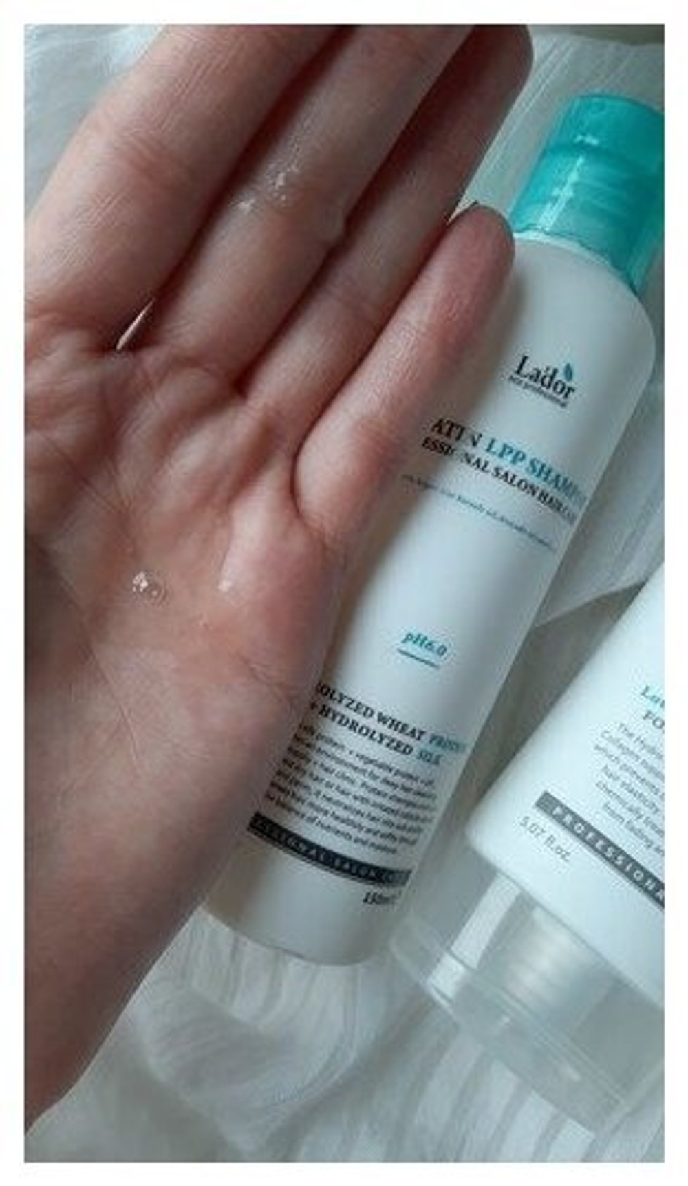 La'dor Беcсульфатный шампунь для волос с кератином Keratin LPP Shampoo 150мл