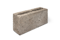 Керамзитоблок М50 390х120х188 перегородочный пустотелый, ВЗКСМ