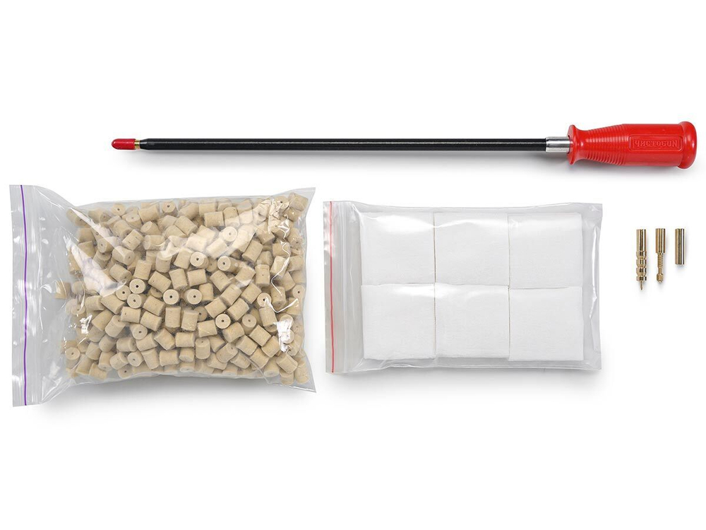 Набор ЧИСТОGUN За лентой, 9mm, 3в1, ствол, ПМ, ГШ-18, Ярыгин, Гюрза (CH-ZП-9)