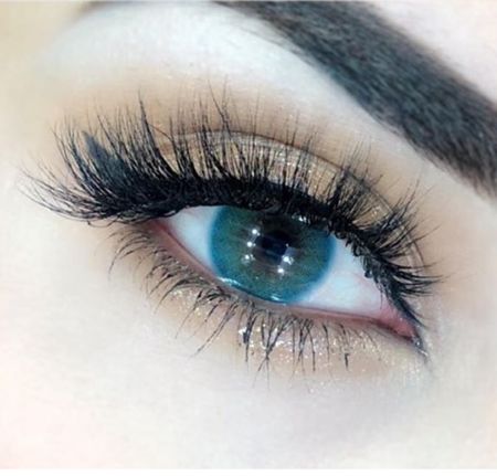 Голубые линзы на 12 мес. Marquise royal blue