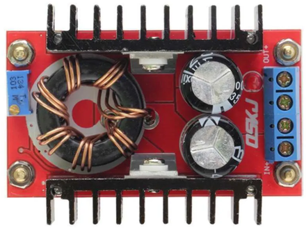 DC-DC повышающий преобразователь напряжения вход 10-32В, выход 12-35В до 6А