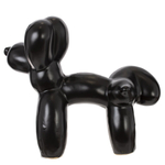 Фигурка декоративная Собака, черная