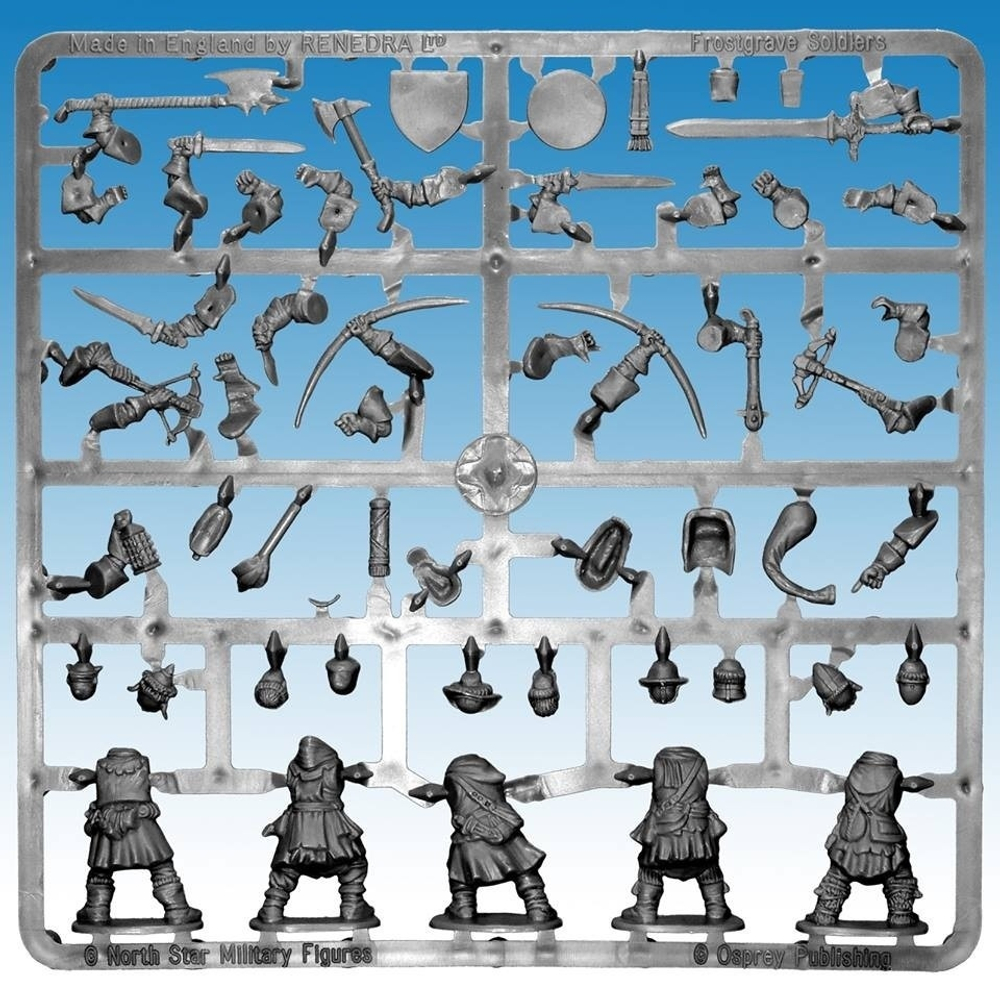 Frostgrave Soldiers 1 литник