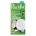Pacific Foods, органическое кокосовое молоко, без подсластителей, 946 мл (32 жидк. унции)