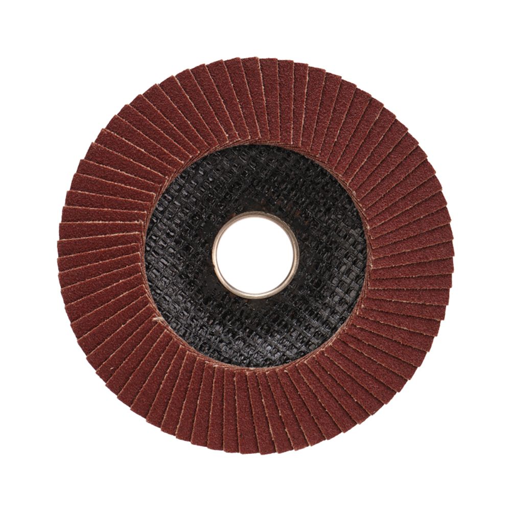 Круг лепестковый торцевой, P100, 115х22,2мм KRANZ