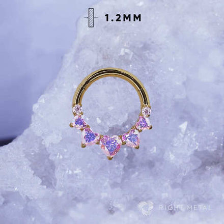 Кликер Amour AB PVD Yellow 1.2мм