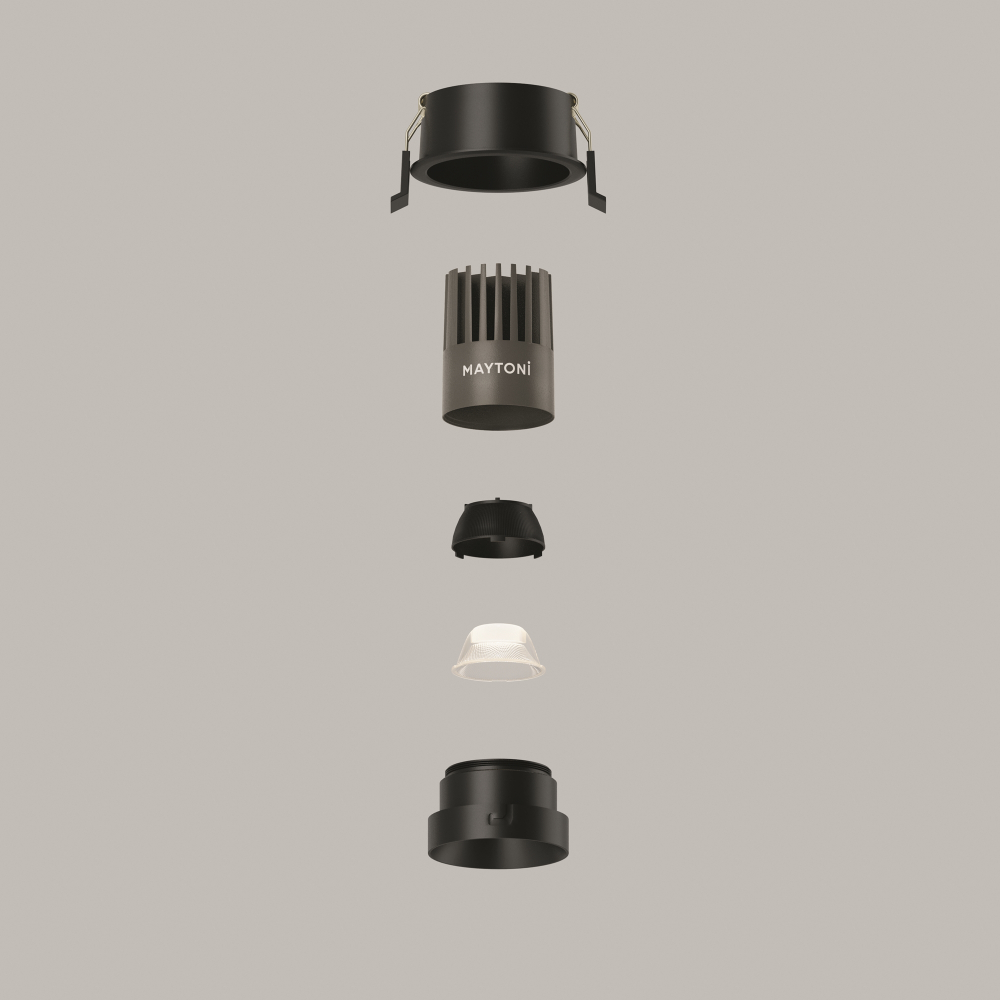 Встраиваемый светильник Technical DL115-10W-4K-B