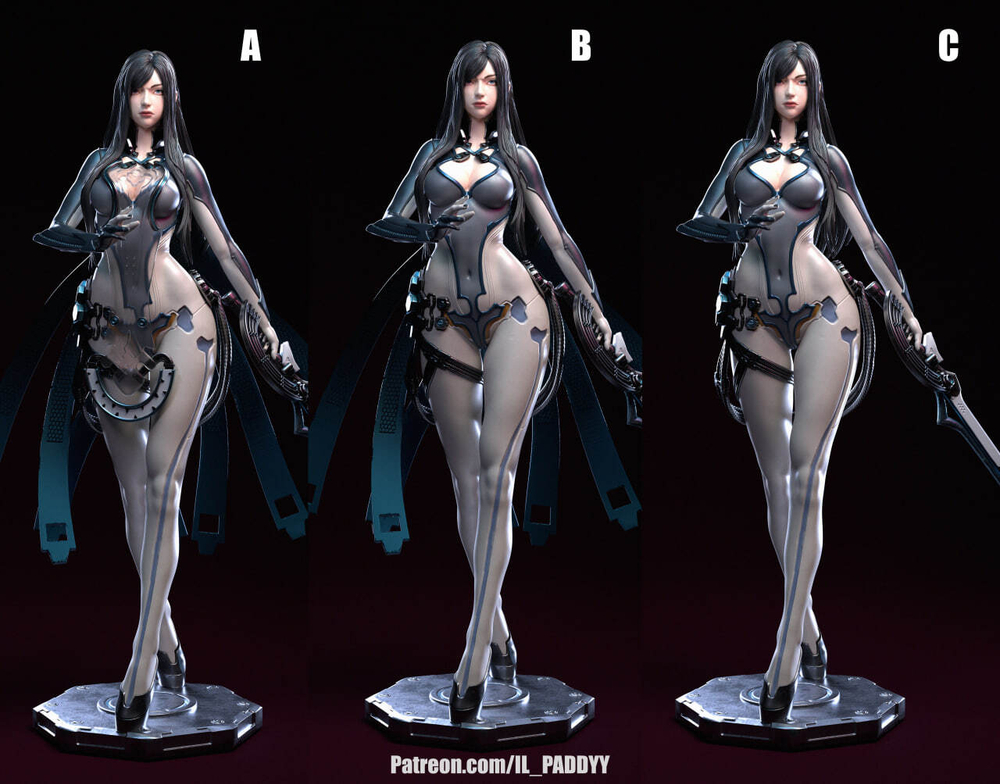 Raven Stellar Blade Фигурка