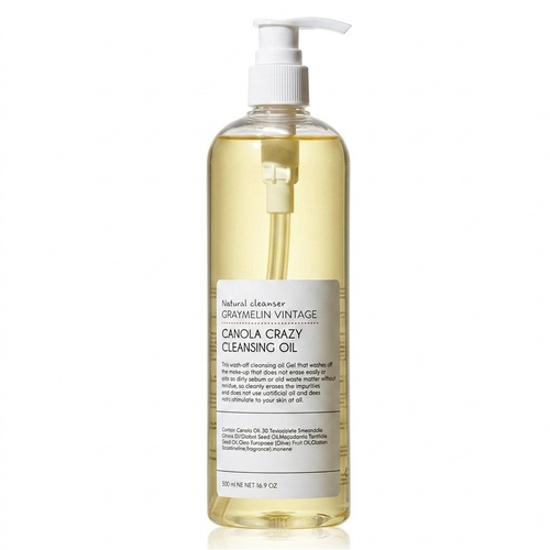 Гидрофильное масло с канолой Graymelin Canola Crazy Cleansing Oil, 500мл