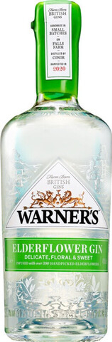 Джин Warner's Elderflower Gin, 0,7 л