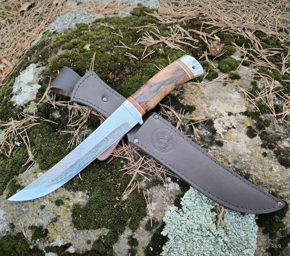 Нож НС-13А Лис (ЭИ-107) алюминиевые вставки (Златоуст)