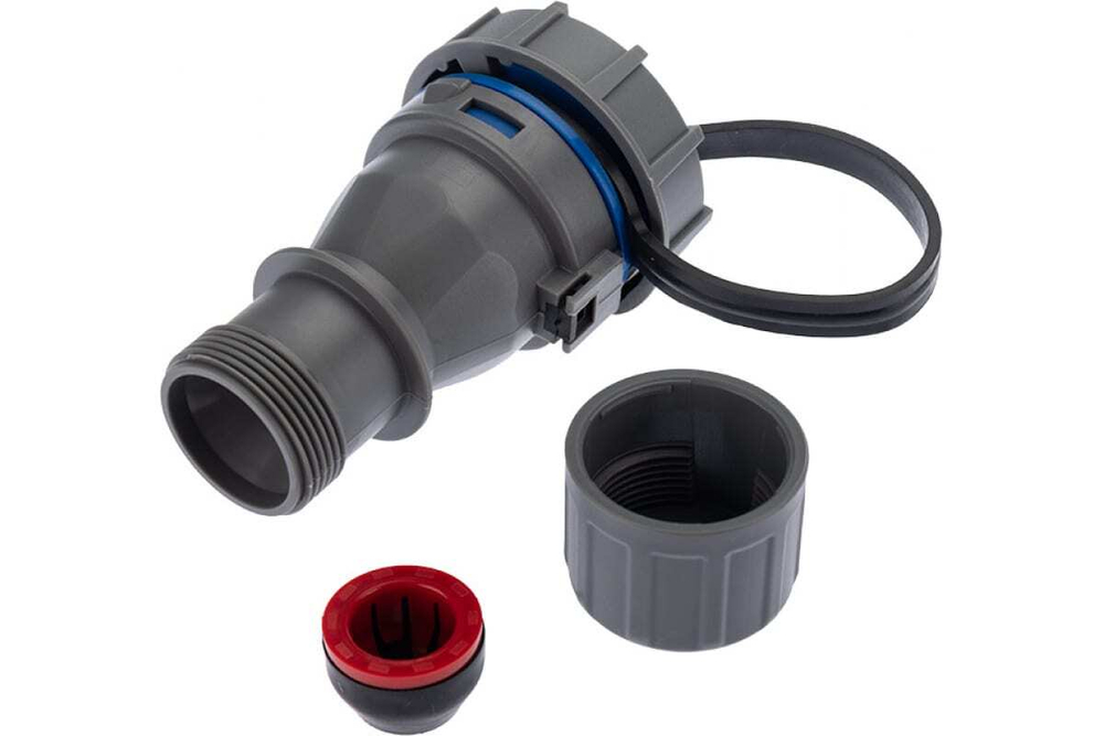 Кабельная переносная влагозащищенная розетка REXANT 16 А, 2Р+РЕ, IP68 111-121
