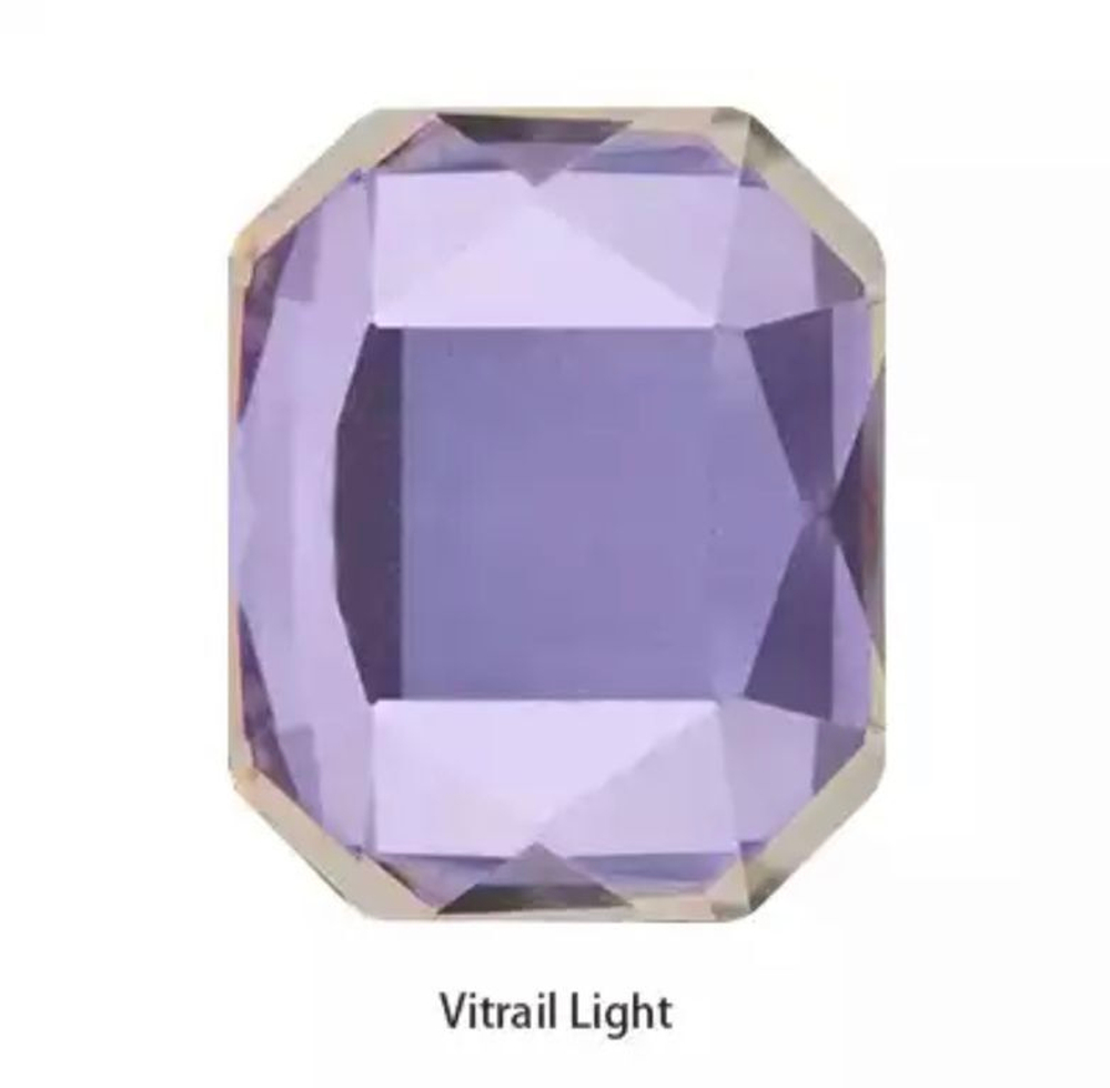 Прямоугольник Vitrail Light  6*8 мм - 2 шт