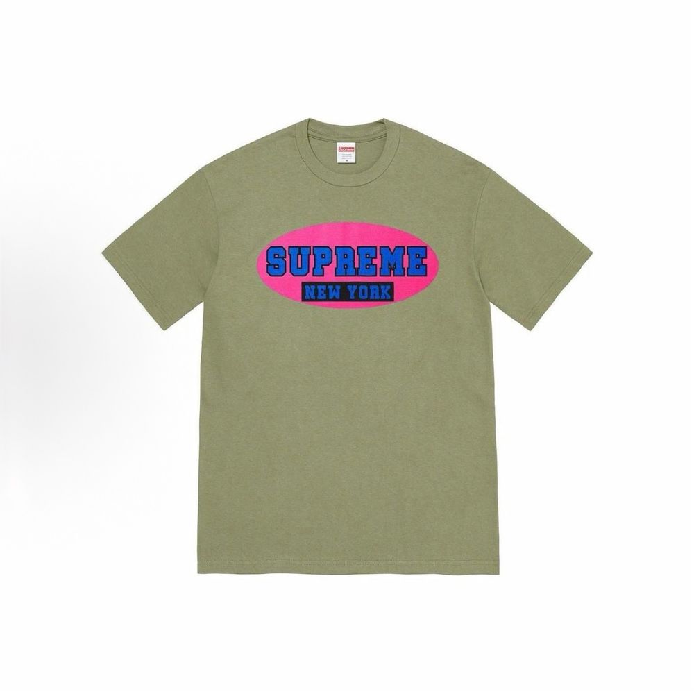 Supreme New-York Tee Olive Green